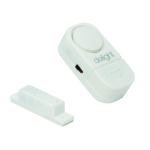 Sonerie cu senzor deschidere usa fereastra 105dB alarma wireless baterii incluse