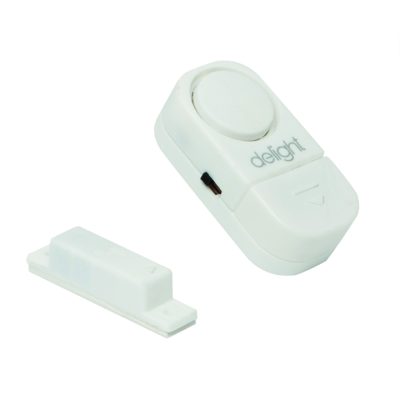Sonerie cu senzor deschidere usa fereastra 105dB alarma wireless baterii incluse