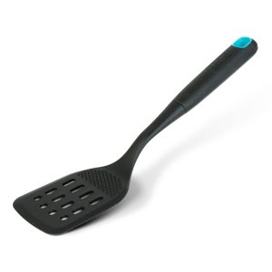 Spatula bucatarie perforata Baker's Secret nylon negru 32.5 x 8.2 x 3.5 cm