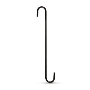 Suport ghiveci suspendat 30 cm metal negru