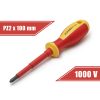 Surubelnita PZ2 izolata 1000V varf magnetic tija 100 mm