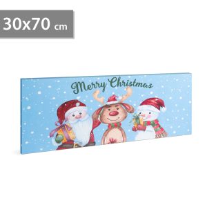 Tablou LED Craciun 70 x 30 cm