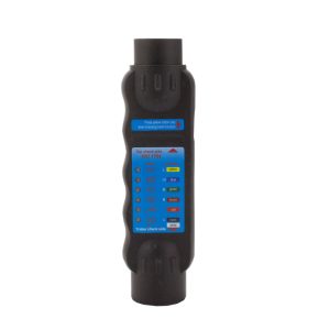 Tester priza remorca 7 pini 12V verificare instalatie electrica auto LED ISO1724