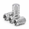 Set 4 Capace Hexagonale Decorative pentru Valva Auto Set 4 Capace Hexagonale Decorative pentru Valva Auto
